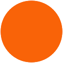 cerchio arancione