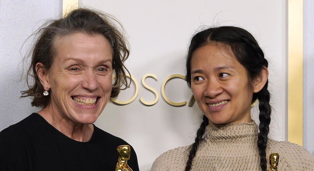 Frances McDormand e Chloe Zhao hanno conquistato l'Oscar nell'edizione del 2021 