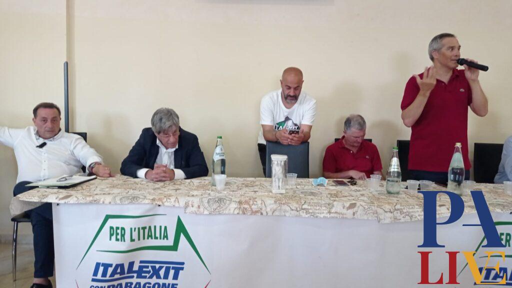 Alcuni componenti del gruppo dirigente di Italexit, nel territorio palermitano e regionale