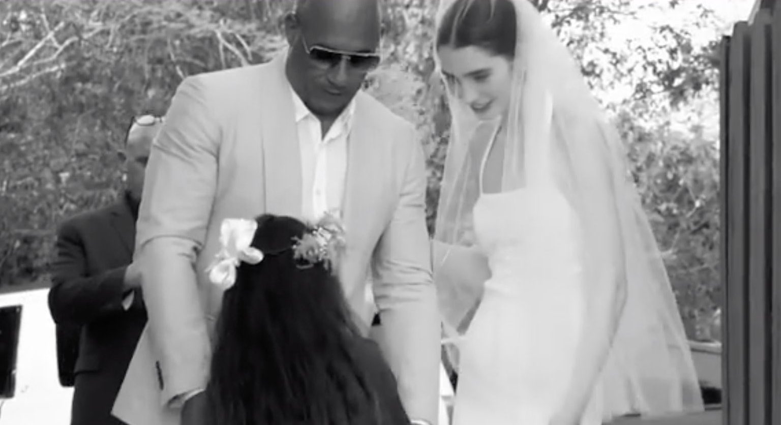 FOTO| La figlia di Paul Walker si sposa: Vin Diesel l'accompagna all'altare