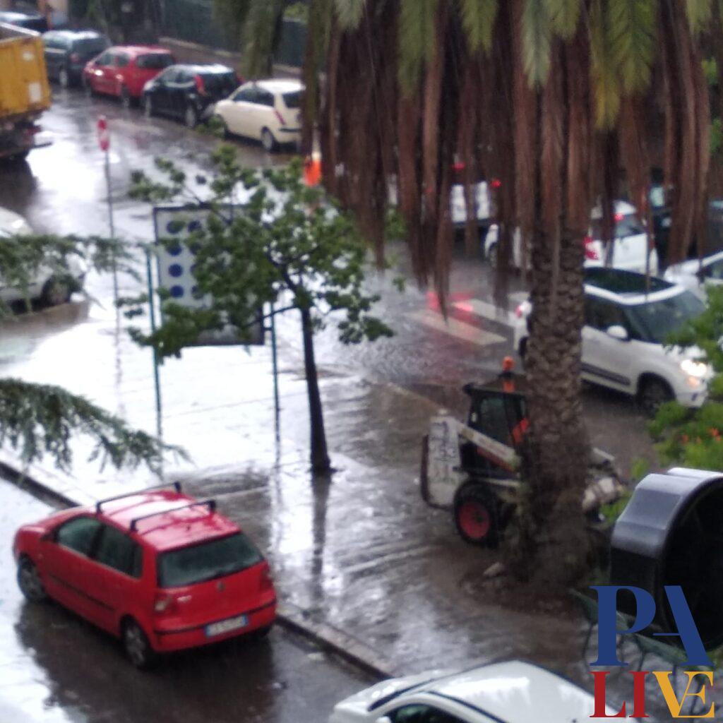 Via Nazario Sauro ripulita