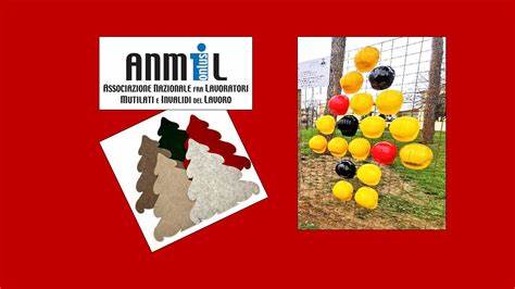 L' albero con finalità sociali allestito in tutta Italia per iniziativa della Fondazione dell’ANMIL "Sosteniamoli Subito" 