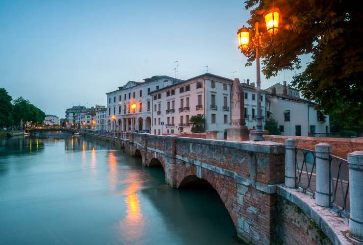 Una splendida vista della città di Treviso in Veneto - foto Depositphotos - PalermoLive.it