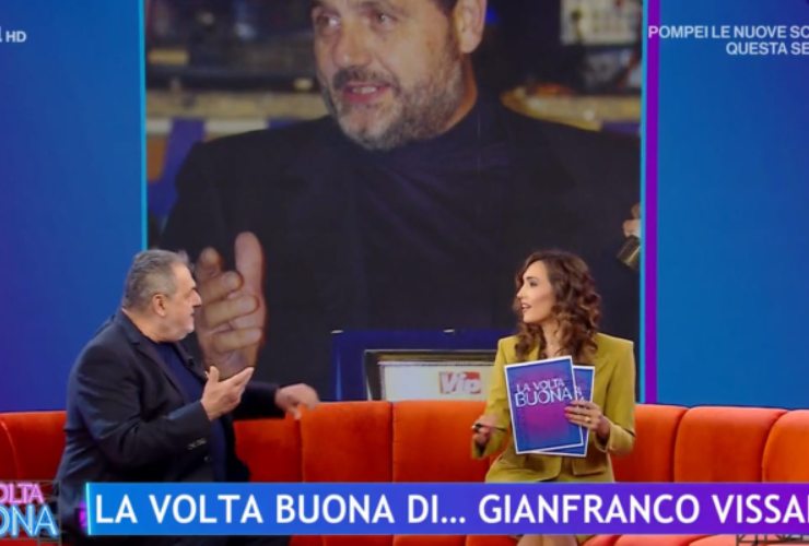 Caterina Balivo intervista Vissani a La volta buona - fonte web - PalermoLive.it