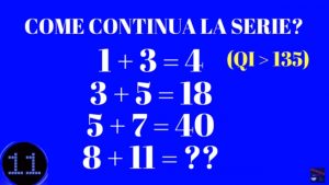 Quiz logico matematico - fonte canale YouTube Marco Ripà - PalermoLive.it