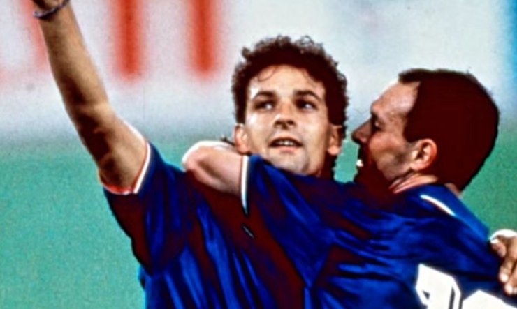 Baggio e Schillaci