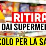 Richiamo alimentare, “Non mangiate quei grissini” il Ministero della Salute lancia l’allerta: rischio intossicazione | Riconsegnarli immediatamente