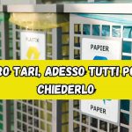 Addio TARI, adesso è possibile chiedere l’esonero completo della tassa sui rifiuti: la notizia che cercano di tenere nascosta | Fai domanda ora