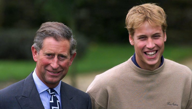 Carlo e William in una foto d'archivio