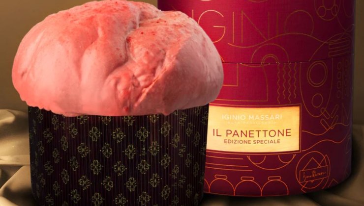 Panettone alla fragola di Iginio Massari