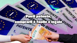 Compra i punti della patente senza timore, è legale