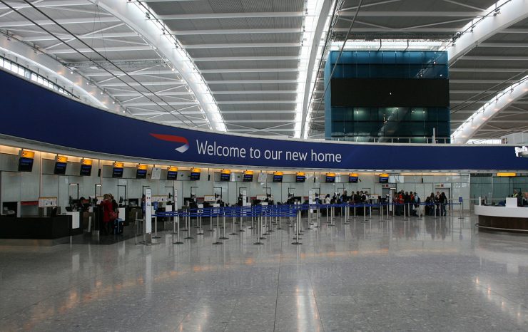 Aeroporto di Londra - Web - Palermolive.it