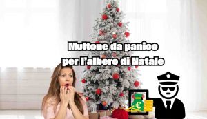 Nuova decorazione per il tuo albero di Natale: una sanzione stratosferica