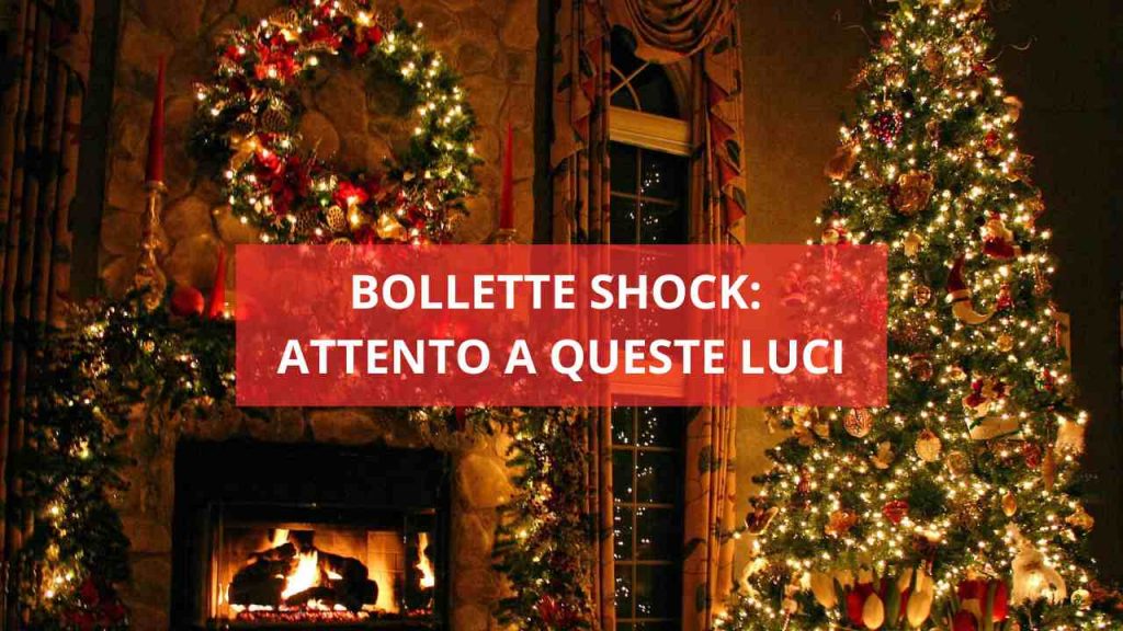 Bollette shock, attento a queste luci di Natale