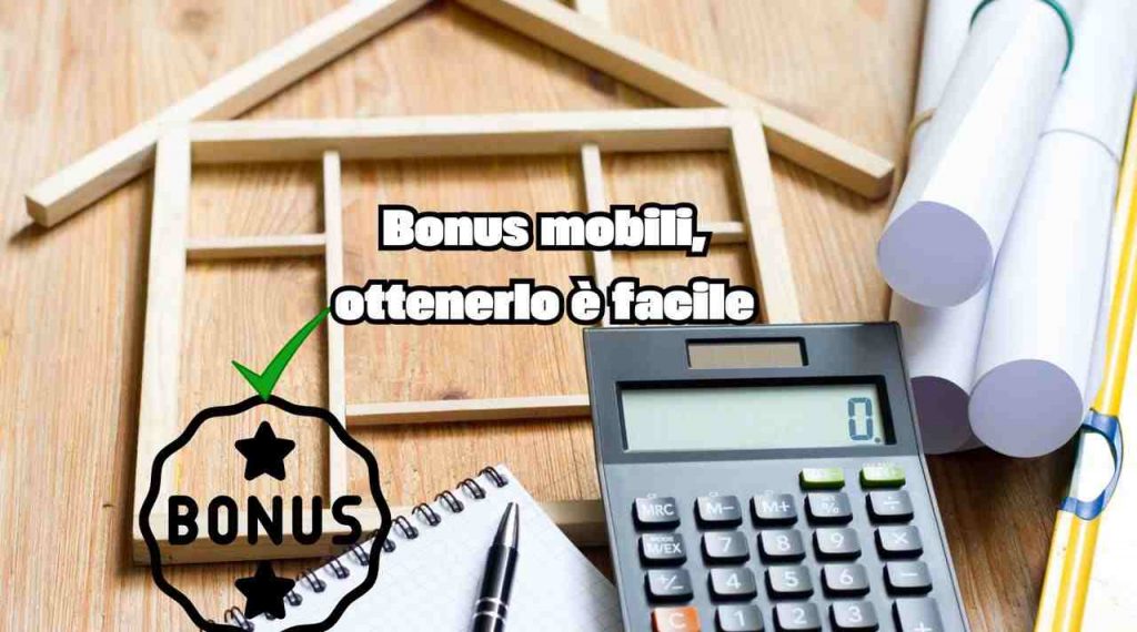 Ottieni il bonus mobili senza troppa fatica