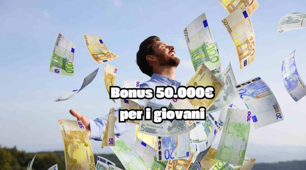 Bonus giovani da 50.000€