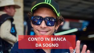 Conto in banca da capogiro per Valentino Rossi