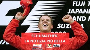 Michael Schumacher, la notizia più bella