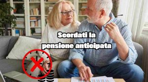 Addio alla pensione anticipata