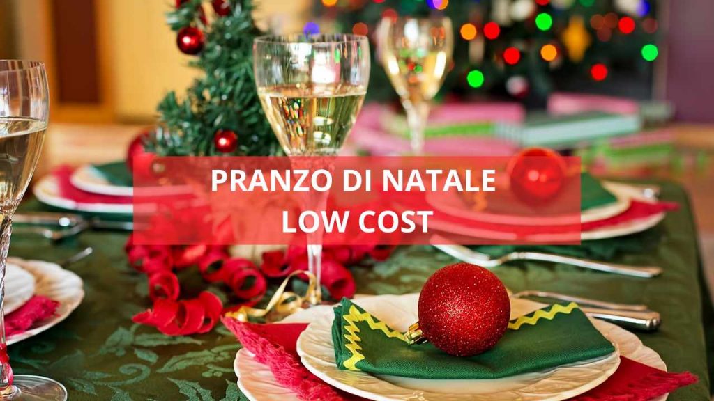 Pranzo Natale low cost