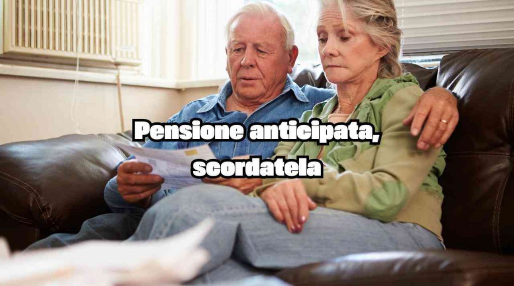 Addio pensione anticipata