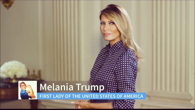 Scandalo Melania - fonte video - palermolive.it