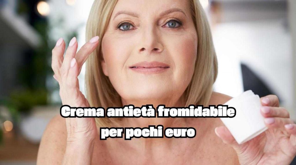 Scordati delle tue rughe con la crema Lidl