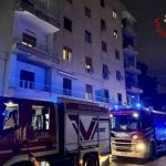 Palermo, incendio in via Carmelo Onorato: Vigili del Fuoco salvano un uomo di 80 anni